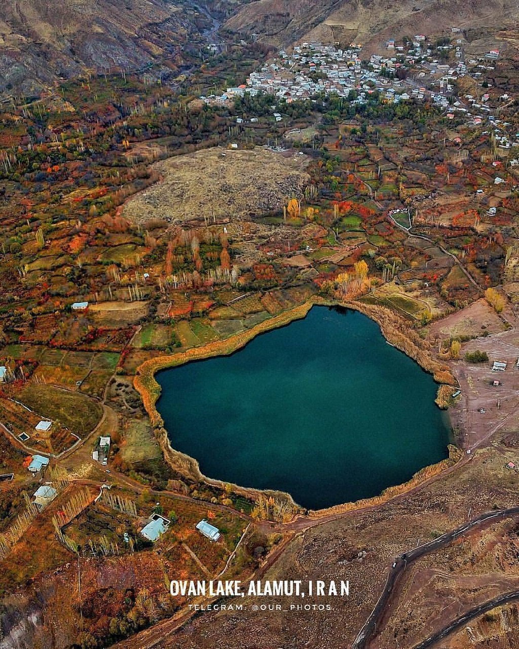 زیبایی حیرت انگیر دریاچه اُوان