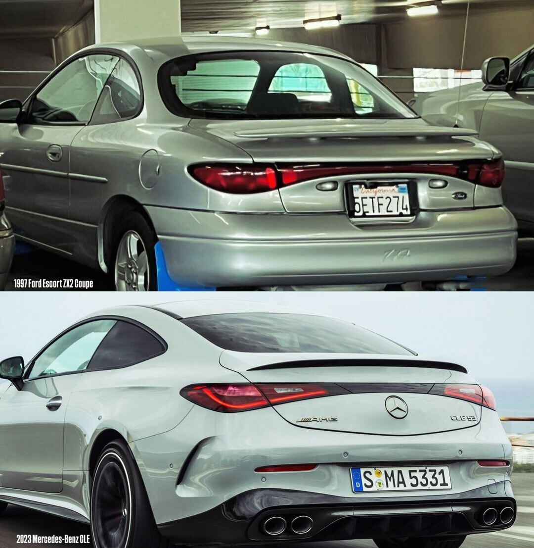 عکس/  مرسدس بنز هم دست به کپی‌برداری زد!