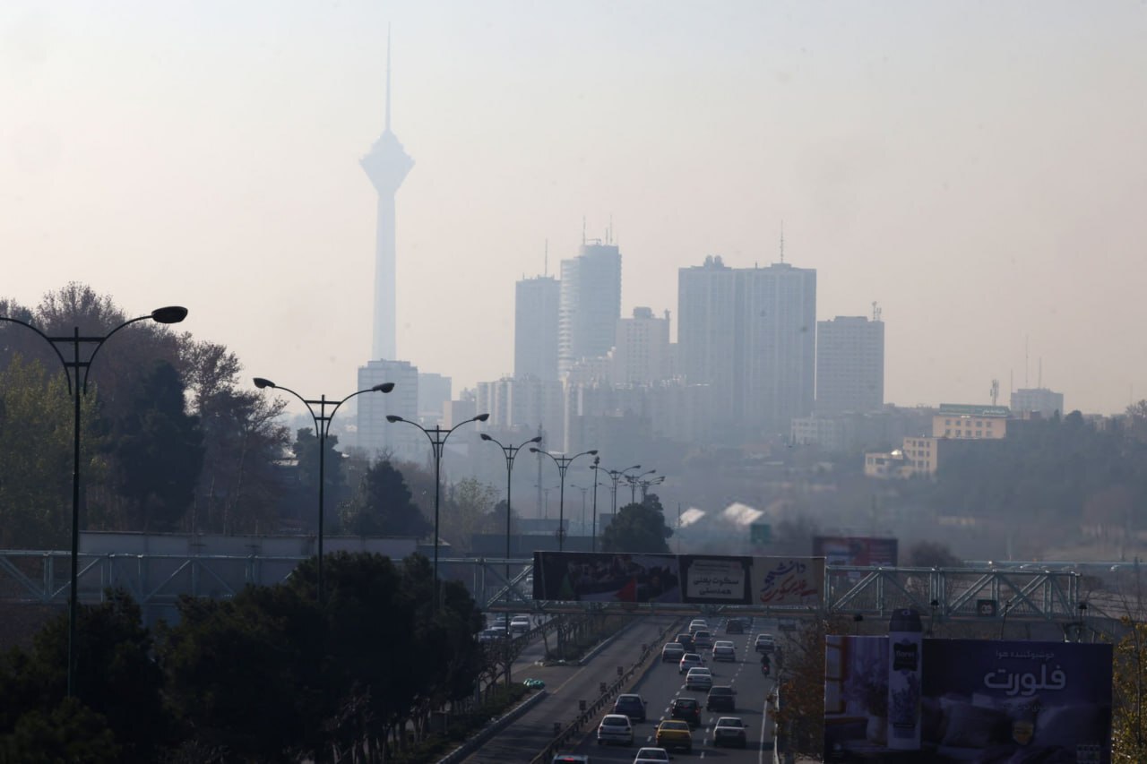 آلودگی هوا در تهران