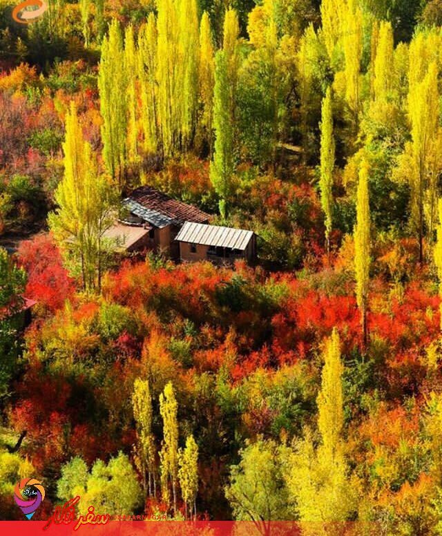 عکس/ پاییز تماشایی و درخشان در روستای شهرستانک تهران