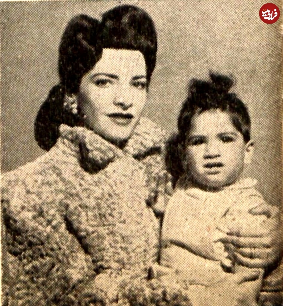 شمس پهلوی و فرزندش شهباز