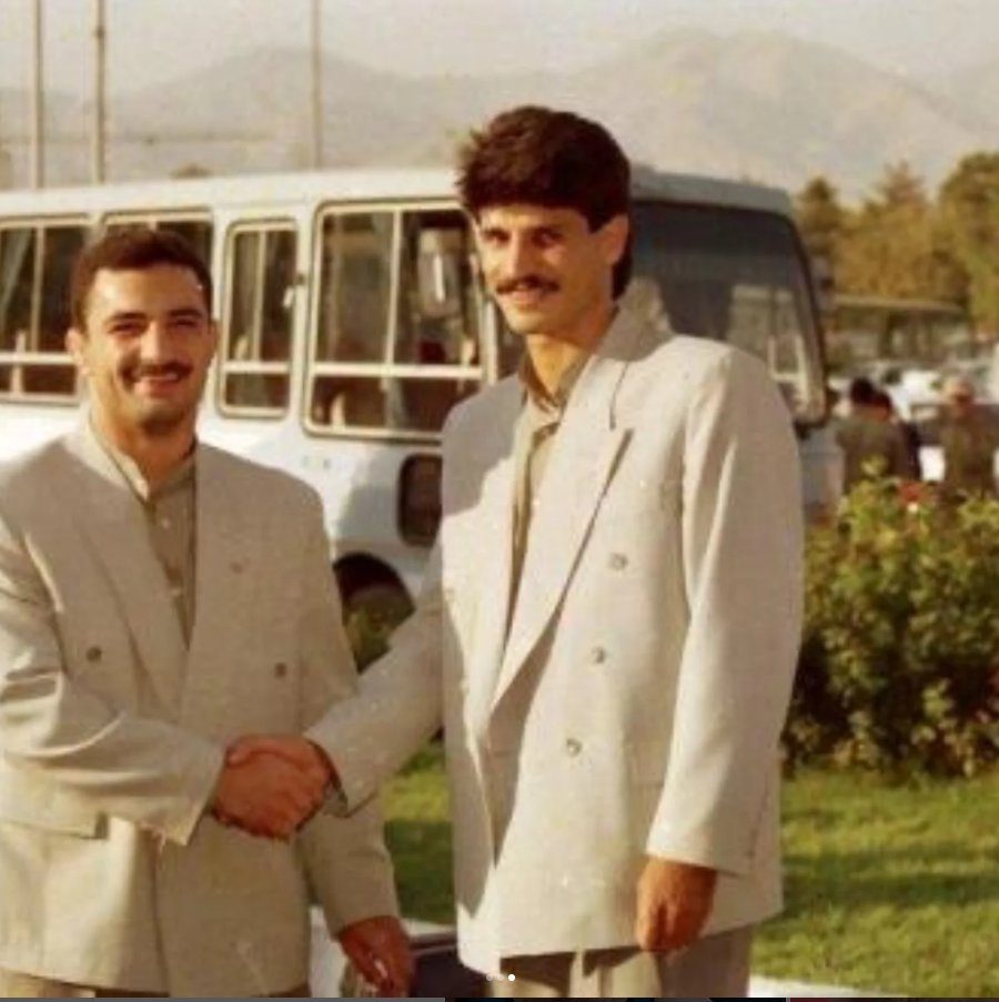 علی دایی و امیررضا خادم