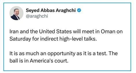 اعلام زمان مذاکره مستقیم ایران و آمریکا