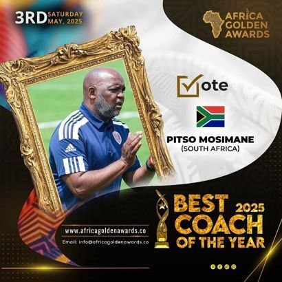 موسیمانه نامزد بهترین مربی فوتبال آفریقا شد