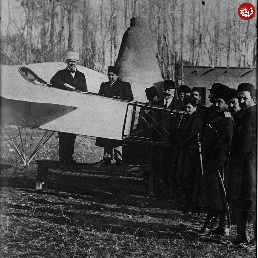 احمدشاه قاجار و اولین هواپیما در ایران ۱۱۲ سال پیش