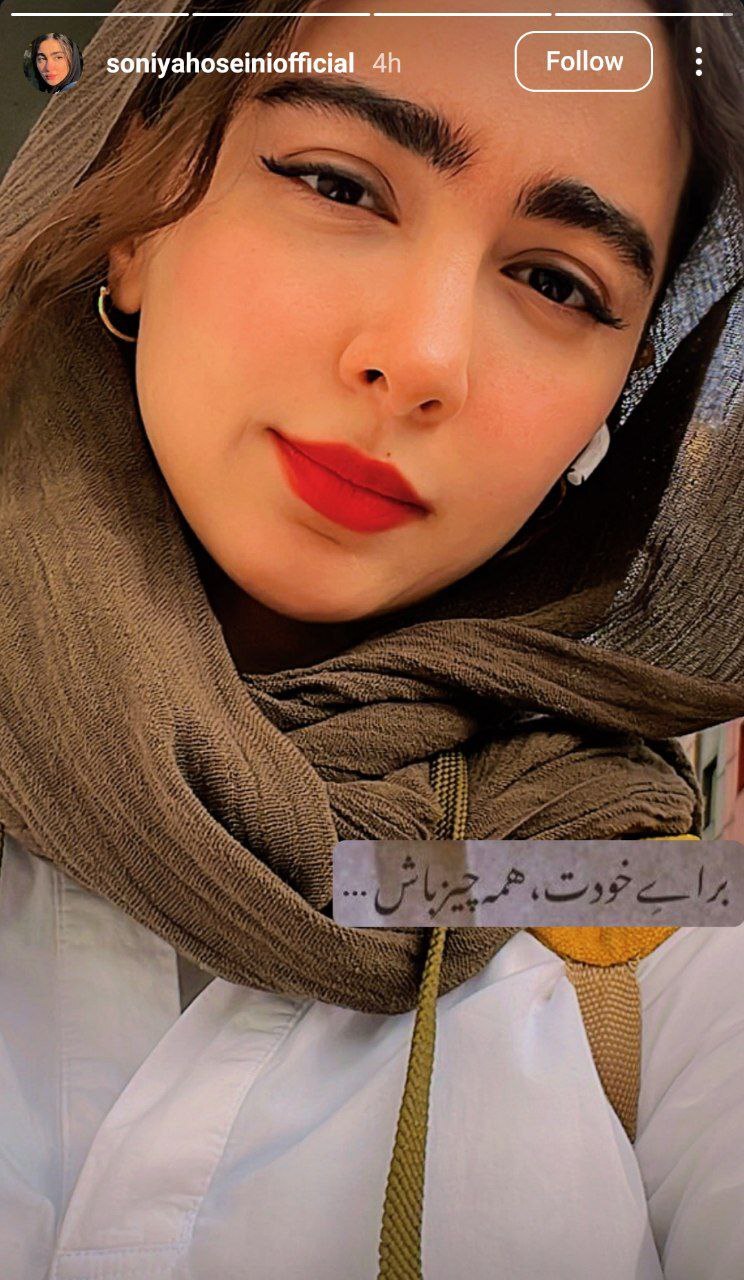 عکس/ استوری معنادار نیکای سریال پایتخت