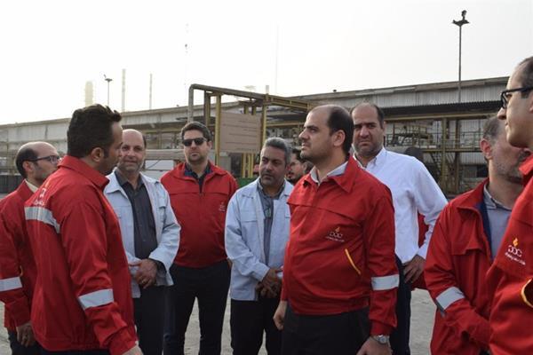 مدیرعامل شرکت نفت پاسارگاد از مجتمع بندرعباس بازدید کرد مدیرعامل شرکت نفت پاسارگاد از مجتمع بندرعباس بازدید کرد