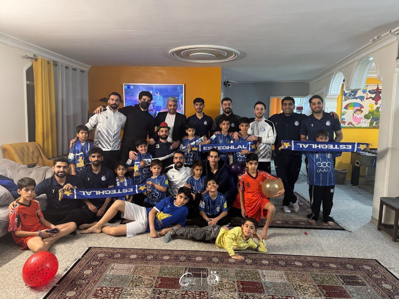 بازیکنان استقلال در شب یلدا