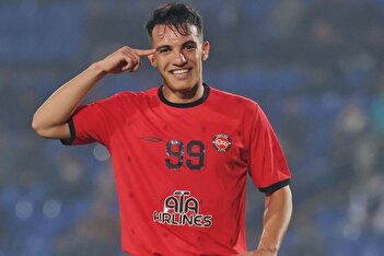 فیلم/ گل دوم تراکتور برابر الدحیل با ضربه حسین‌زاده