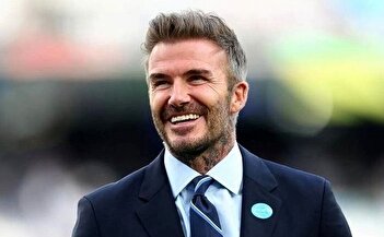 عکس/ عشق پدرانه دیوید بکهام به پسرش بروکلین در یک قاب