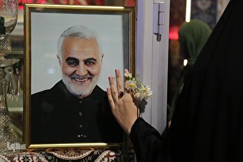 فیلم/ گلزار شهدای کرمان میزبان عاشقان سردار سلیمانی