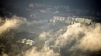 یک منطقه بمباران شده در کاراکاس پایتخت ونزوئلا