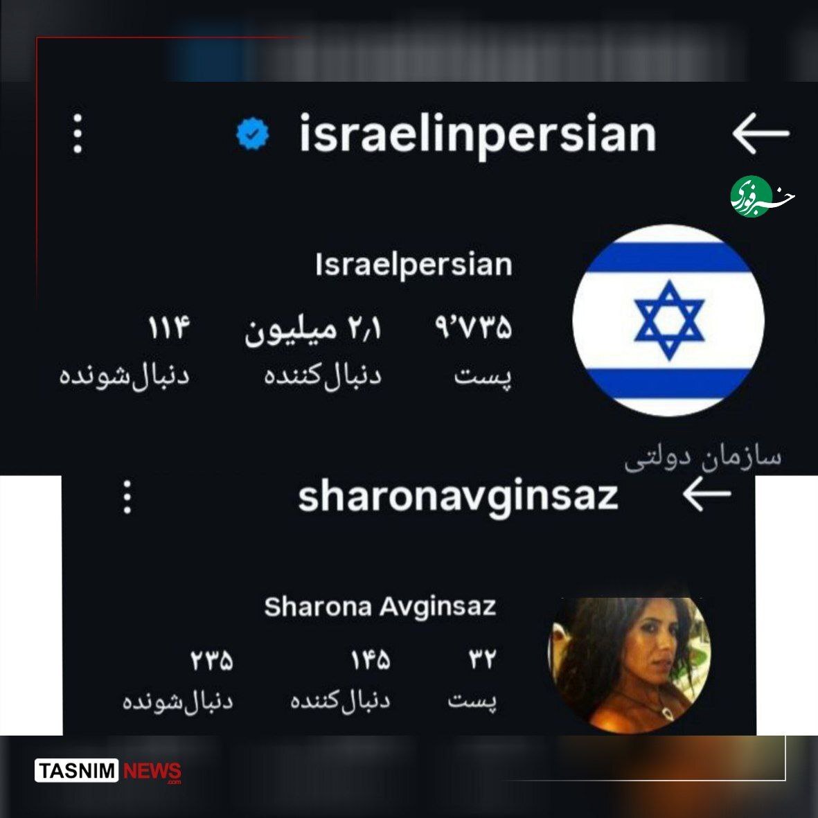 هویت مدیر حساب فارسی‌زبان وزارت امور خارجه رژیم صهیونیستی