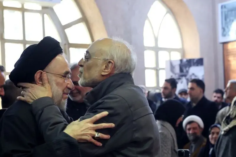 سید محمد خاتمی و علی اکبر صالحی