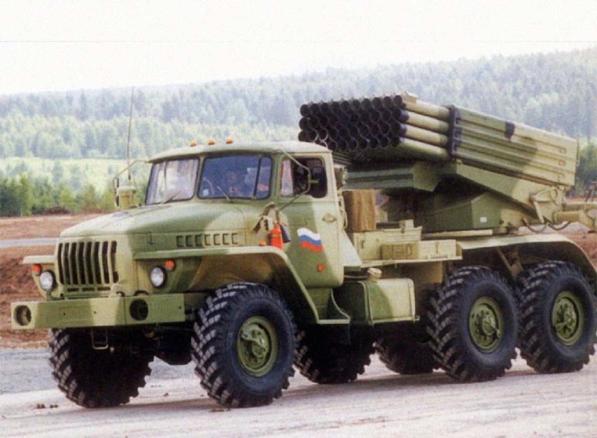 خودروی پرتابگر راکت گراد خودروی پرتابگر راکت گراد