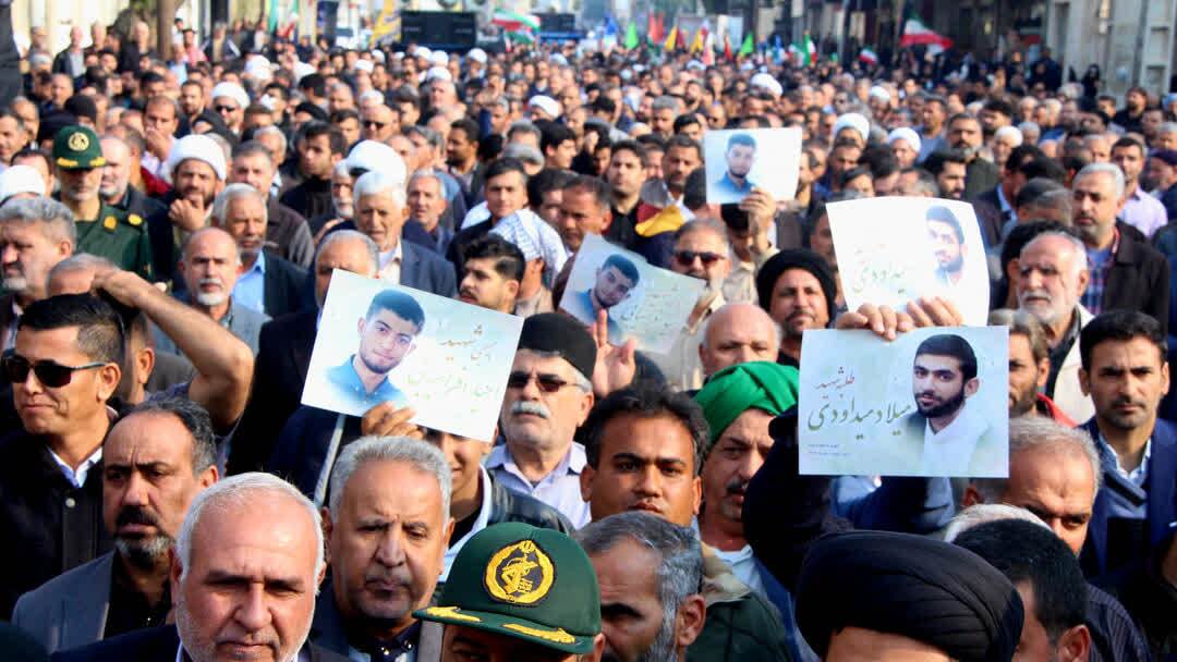 راهپیمایی محکومیت اقدامات تروریستی