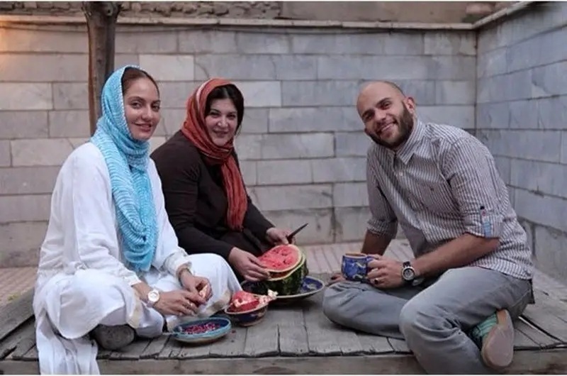 مهناز افشار و بابک حمیدیان