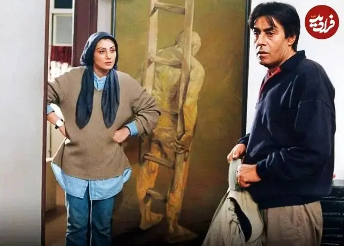 هدیه تهرانی در کنار خسرو شکیبایی