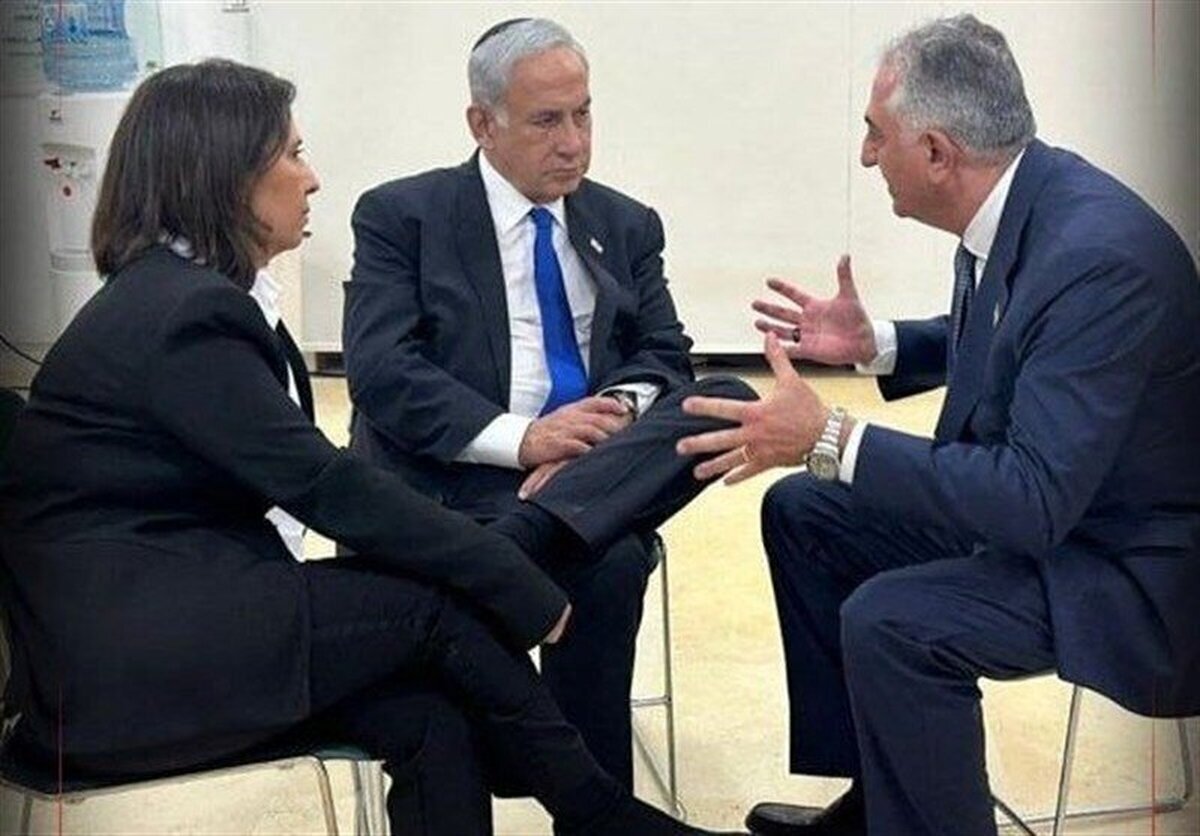 رضا پهلوی و ترامپ