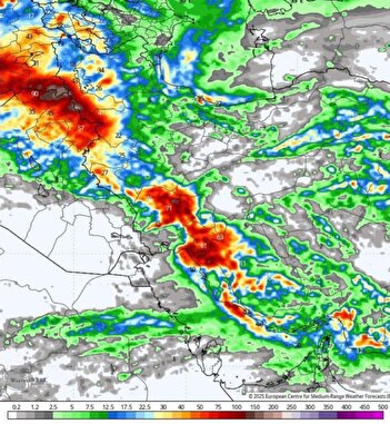 فیلم/ آغاز بارش‌های شدید و کم‌سابقه در ایران