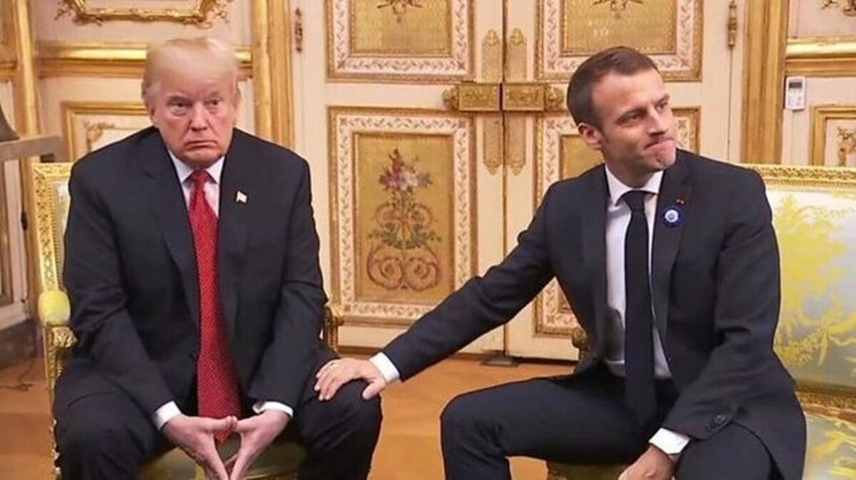 ترامپ و مکرون
