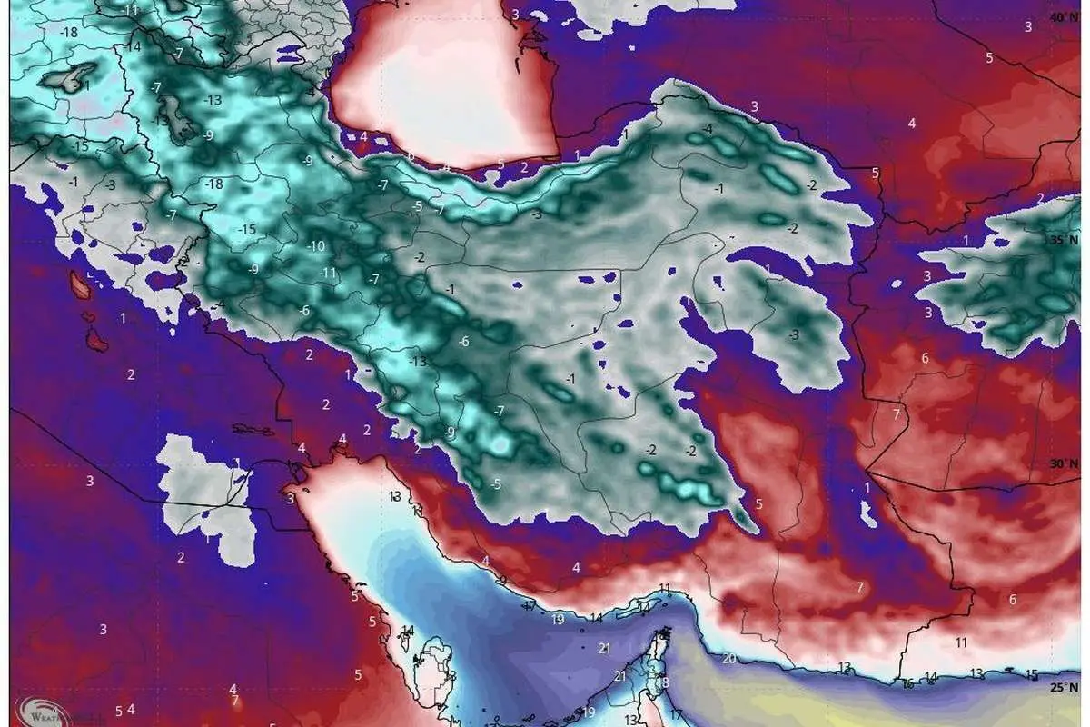 نقشه هواشناسی