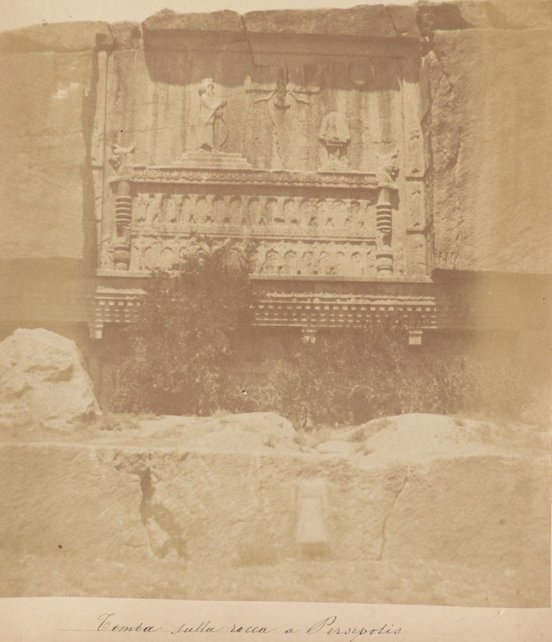 تخت‌جمشید ۱۷۰ سال پیش