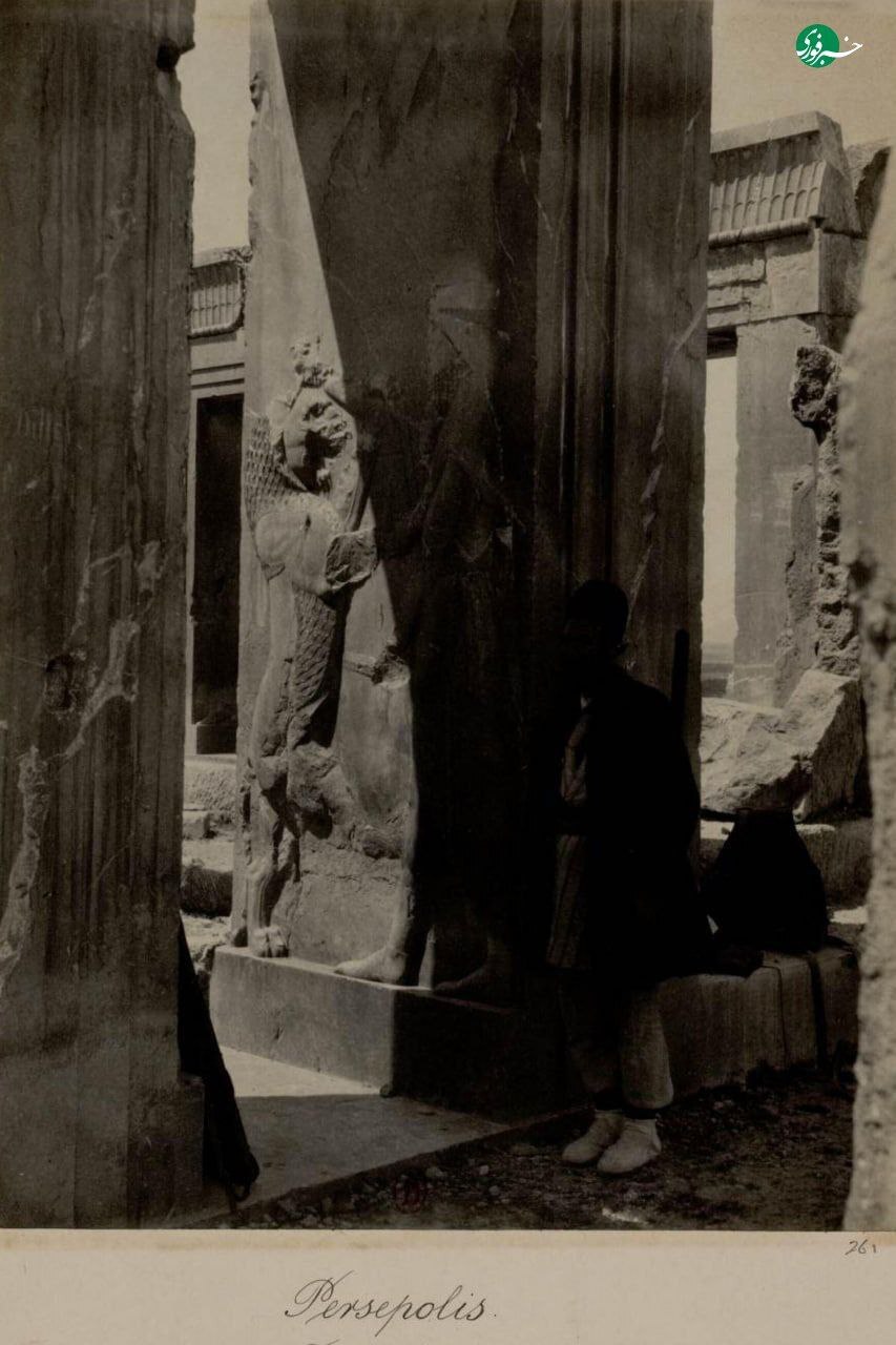 تخت‌جمشید ۱۷۰ سال پیش