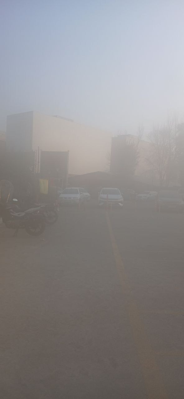 تصاویر نگران‌کننده آلودگی هوا در منطقه ۱۲ تهران