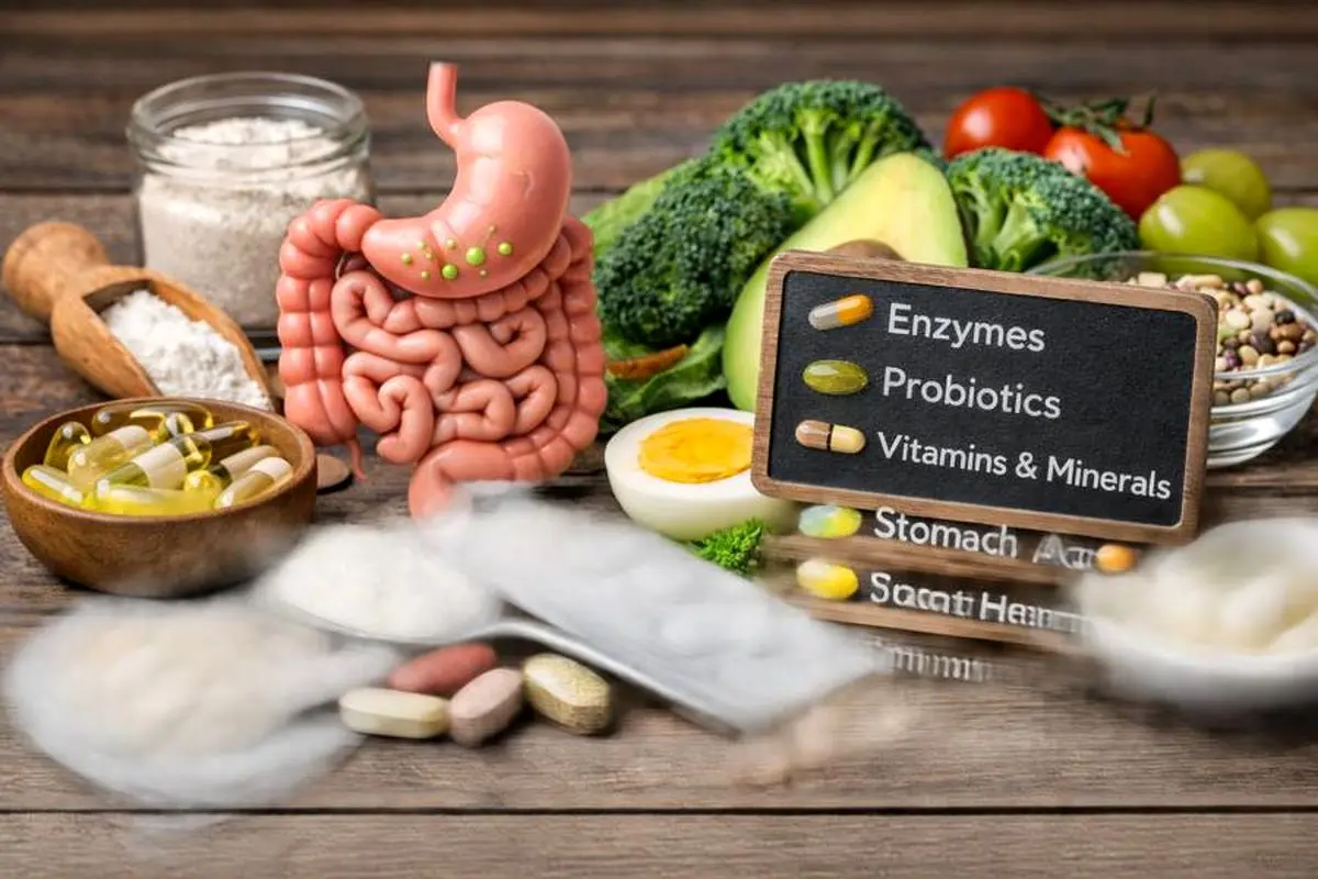 قرص‌های موثر برای افزایش جذب مواد غذایی