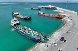 اعمال محدودیت تردد دریایی در بنادر کیش، چارک و آفتاب در پی هشدار هواشناسی