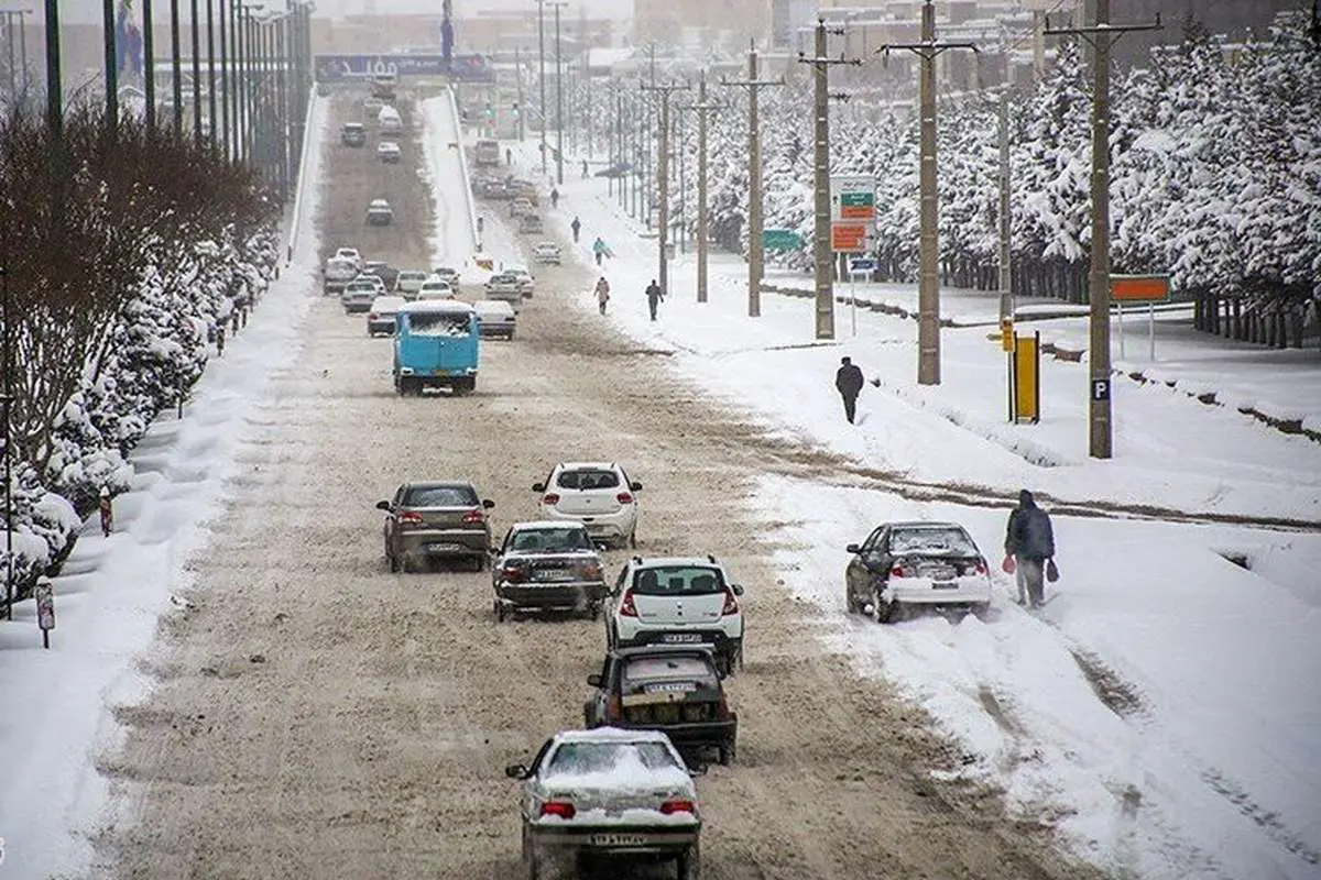 بارش برف و باران