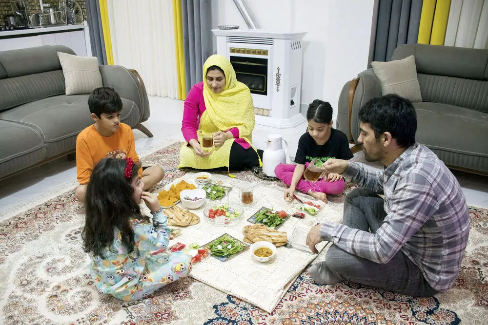 سفره‏‌های خالی از روغن و برنج