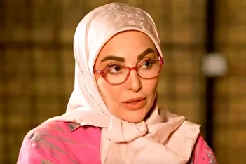 عکس / پوشش متفاوت ژیلا صادقی در آمریکا