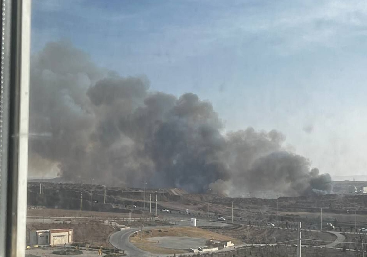 جزئیات انتشار دود غلیظ در پرند تهران