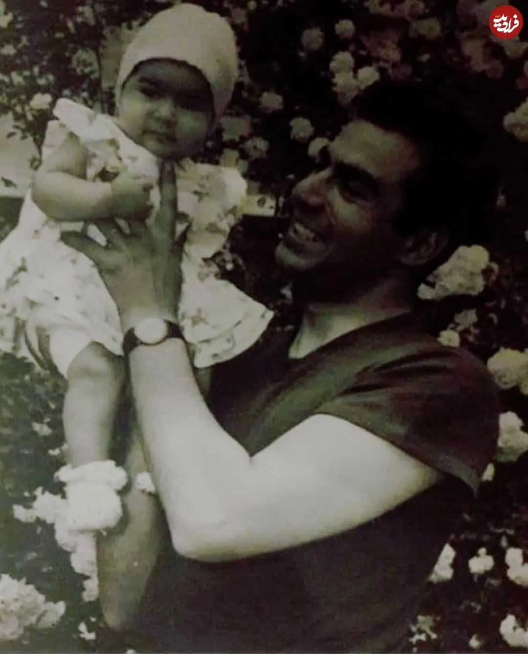 ناصر ملک مطیعی و دخترش