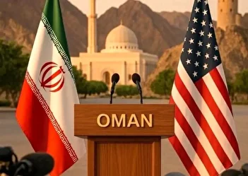 اولین عکس از هیئت مذاکره آمریکا در مسقط