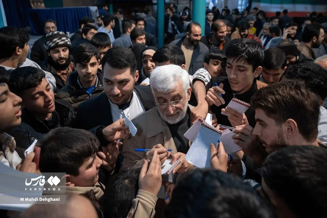 خنده‌های سعید جلیلی