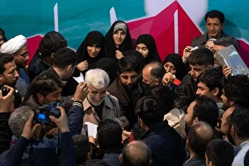 عکس/ ژست و خنده‌های سعید جلیلی در یک مراسم