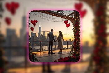 فیلم/ بازتاب جشن ولنتاین در دبی میان کاربران ایرانی