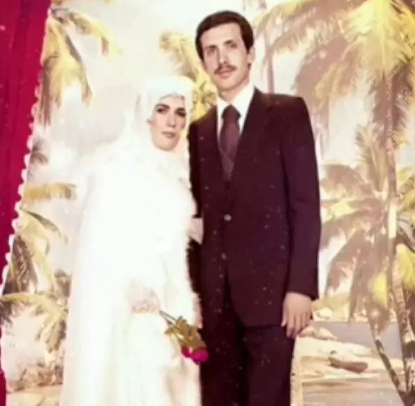 مراسم ازدواج اردوغان و امینه گلباران