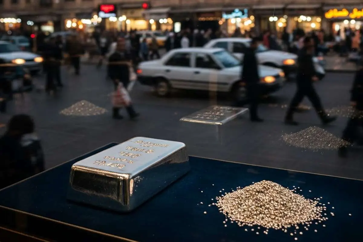 رشد چهار برابری نقره در مقابل رشد ۱۳۴ درصدی طلا/ سرمایه‌گذاران نقره جلو افتادند