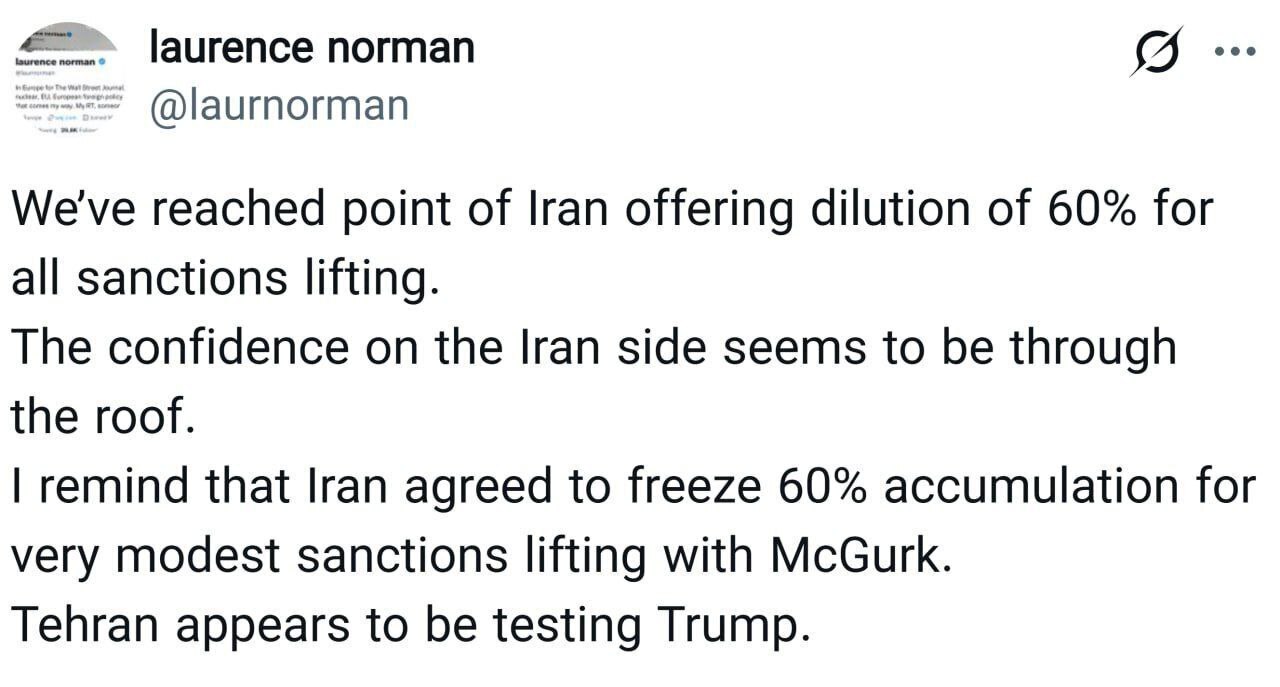 وال استریت ژورنال تهران را در حال سنجش ترامپ توصیف کرد