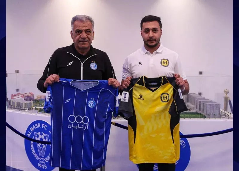 رونمایی از پیراهن استقلال برای دیدار با حریف اردنی