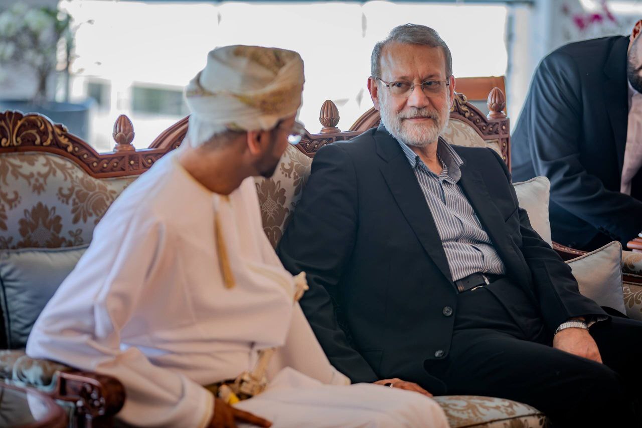 دیدار لاریجانی با وزیر خارجه عمان