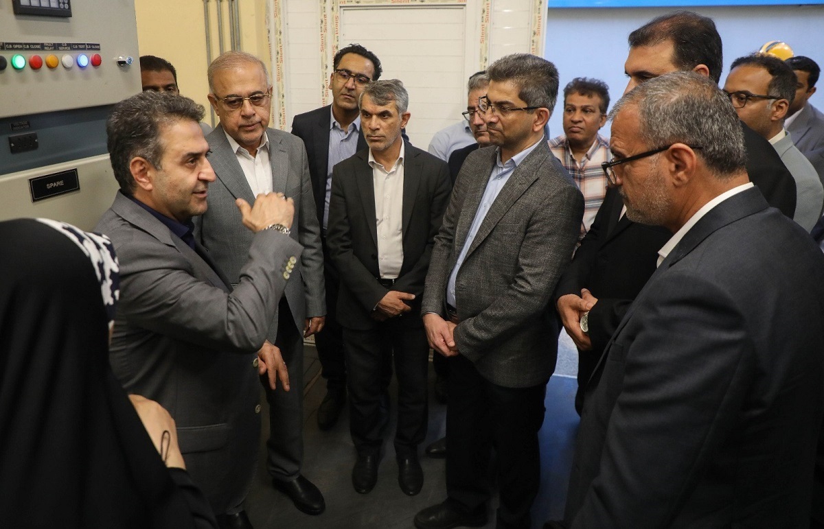 افتتاح کمپرسورخانه المهدی