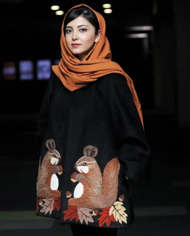 پوشش متفاوت زیبا کرمعلی