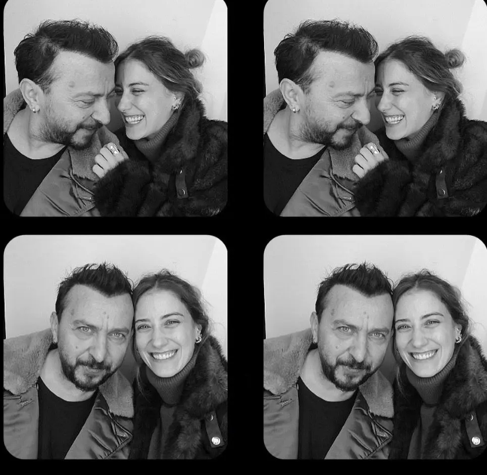 تصویر عاشقانه بازیگر سریال عشق ممنوع در روز ولنتاین