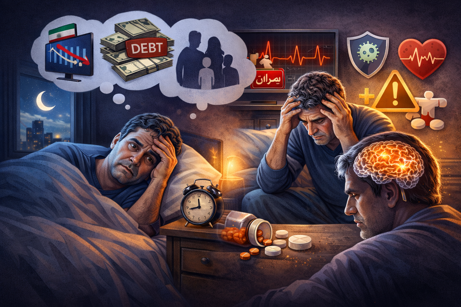 اختلال خواب در دوران بحران