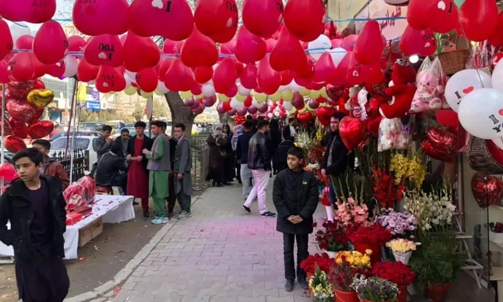 ولنتاین در افغانستان